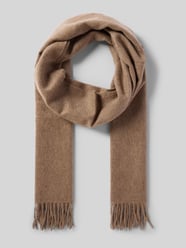 Sjaal van puur kasjmier van SALMONE Beige - 42