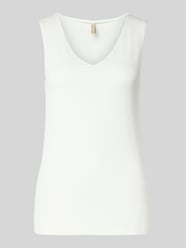Top mit V-Ausschnitt Modell 'Marica' von Soyaconcept - 20