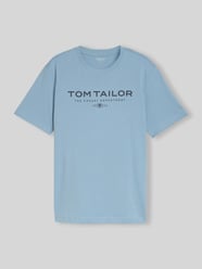 Regular Fit T-Shirt mit Label-Schriftzug von Tom Tailor - 9