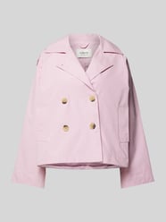 Trenchcoat mit Reverskragen Modell 'Calea' von B.Young Pink - 44