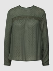 Bluse aus reiner Viskose mit Strukturmuster Modell 'PELIA' von Only Grün - 19