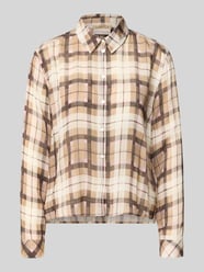 Bluse mit Schurwolle-Anteil und Kentkragen von Smith and Soul Pink - 1