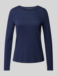 Longsleeve mit Rundhalsausschnitt von Christian Berg Woman Blau - 16