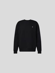 Sweatshirt mit Label-Detail von WOOD WOOD Schwarz - 42