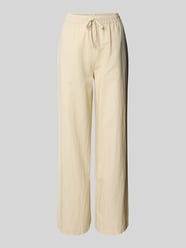 Stoffhose mit elastischem Bund Modell 'Tuscaloosa' von Mustang Beige - 9