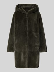 Mantel aus Kunstfell mit Kapuze von Beaumont Amsterdam - 5