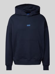 Regular Fit Hoodie mit Label-Print Modell 'Nazardo' von Hugo Blue Blau - 4