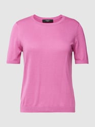 Strickshirt mit Seiden-Anteil Modell 'ARGO' von Weekend Max Mara Pink - 33