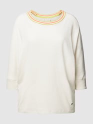Blusenshirt mit Rundhalsausschnitt Modell 'Shay' von MOS MOSH Weiß - 40