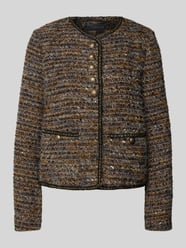 Blazer in bouclé-look van WHITE LABEL - 7