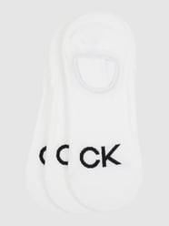 Set van 3 paar kousenvoetjes van CK Calvin Klein Wit - 32