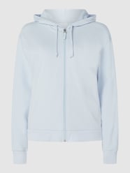 Bluza rozpinana z kapturem od Calida Niebieski - 40