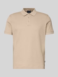 Poloshirt mit kurzer Knopfleiste Modell 'Roni' von JOOP! COLLECTION Beige - 4