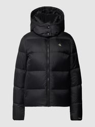 Steppjacke mit Kapuze von Calvin Klein Jeans Schwarz - 32