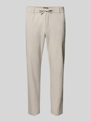 Tapered Chino mit Tunnelzug von BOSS Orange Beige - 3