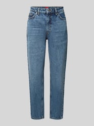 Mom Fit Jeans aus reiner Baumwolle im 5-Pocket-Design von HUGO - 7