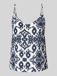 Top na ramiączkach o luźnym kroju z czystej wiskozy model ‘EASY JOY’ od Vero Moda - 18