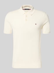 Regular Fit Strick-Poloshirt aus reiner Baumwolle von Tommy Hilfiger - 44