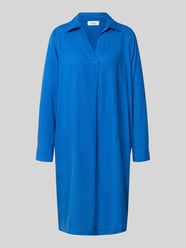 Casual jurk met een losjes vallende pasvorm van een linnen-viscosemix van s.Oliver RED LABEL - 13