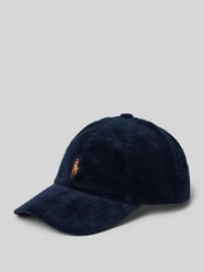 Cap aus Cord mit Label-Stitching von Polo Ralph Lauren Blau - 2