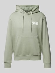 Hoodie mit Label-Print Modell 'ECORP' von Jack & Jones - 28