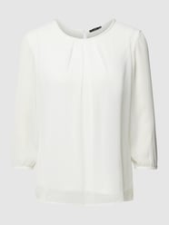 Blusenshirt mit 3/4-Arm von Zero Weiß - 3