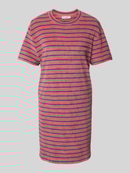 Knielanges T-Shirt-Kleid aus Frottee mit Rundhalsausschnitt von Marc O'Polo Denim - 32