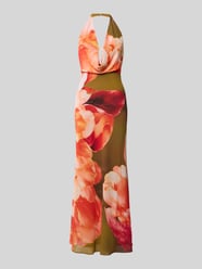 Maxikleid mit floralem Allover-Print Modell 'Marina' von Forever New Orange - 31