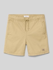 Sweatshorts mit Eingrifftaschen Modell 'KMRYAN' von Name It Beige - 12