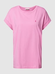 T-Shirt mit fixiertem Ärmelaufschlag Modell 'IDA' von Armedangels Rosa - 11