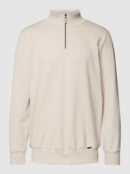 Sweatshirt mit Stehkragen Modell 'Natural Living' von Hanro - 1