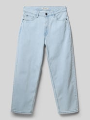 Straight Fit Jeans mit Logo-Patch von Garcia - 39