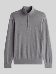 Troyer o kroju regular fit z czystej bawełny od Tommy Hilfiger - 40