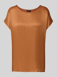 T-Shirt aus Viskose-Elasthan-Mix mit Rundhalsausschnitt von More & More - 36