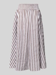 Midirok in all-over look met elastische band van Rich & Royal - 10
