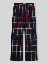 Regular Fit Pyjama aus reiner Baumwolle mit Gummibund von Tommy Hilfiger - 28