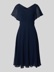 Knielanges Kleid mit Rundhalsausschnitt von Vera Mont - 39