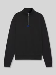 Regular Fit Troyer aus reiner Baumwolle Modell 'Neeler' von HUGO Blue - 40