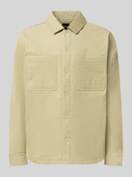 Regular Fit Hemdjacke aus Baumwoll-Mix Modell 'Locky_2_M' von BOSS Orange - 9