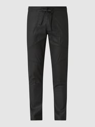 Joggingbroek van lyocellmix, model 'Kab' van Drykorn Grijs / zwart - 48