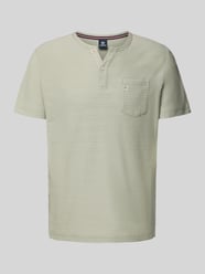 T-Shirt mit Brusttasche und Label-Stitching Modell 'SERAFINO' von Lerros - 36