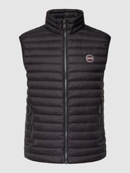 Bodywarmer in doorgestikte look van Colmar Originals Zwart - 2