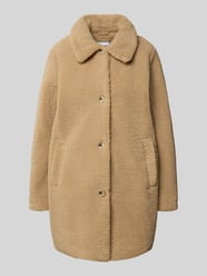 Mantel aus Teddyfell Modell 'NATI' von NOISY MAY® Beige - 10