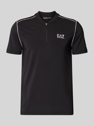 Regular Fit T-Shirt mit Stehkragen von EA7 Emporio Armani - 29
