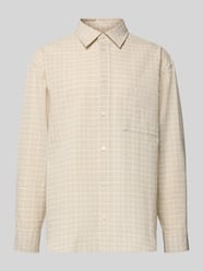 Vrijetijdsoverhemd met knoopsluiting Model 'Carter' van Wood Wood Beige - 10