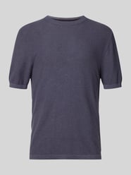 Regular Fit T-Shirt aus Baumwoll-Leinen-Mix von Marc O'Polo - 41