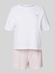 Pyjama mit Logo-Stitching von TOMMY HILFIGER Rosa - 9