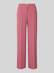Straight Leg Hose mit Bügelfalten von Jake*s Cocktail Pink - 2