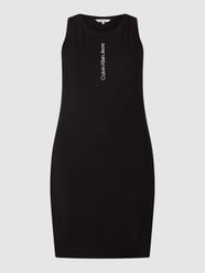 PLUS SIZE jurk met logo van Calvin Klein Jeans Plus Grijs / zwart - 46