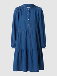Jeansjurk in laagjeslook van Marc O'Polo Blauw / turquoise - 37